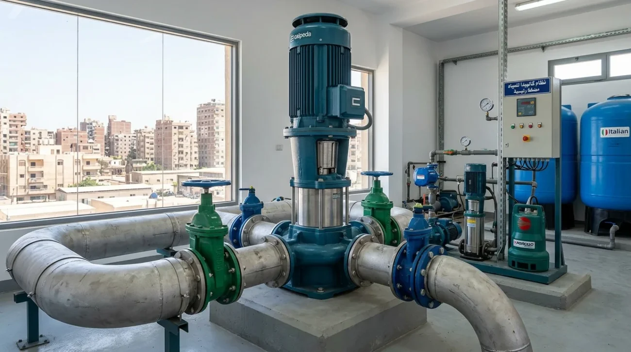 مضخات الطرد المركزي العمودية المميزات والاستخدامات وكيفية اختيار موتور المياه المناسب